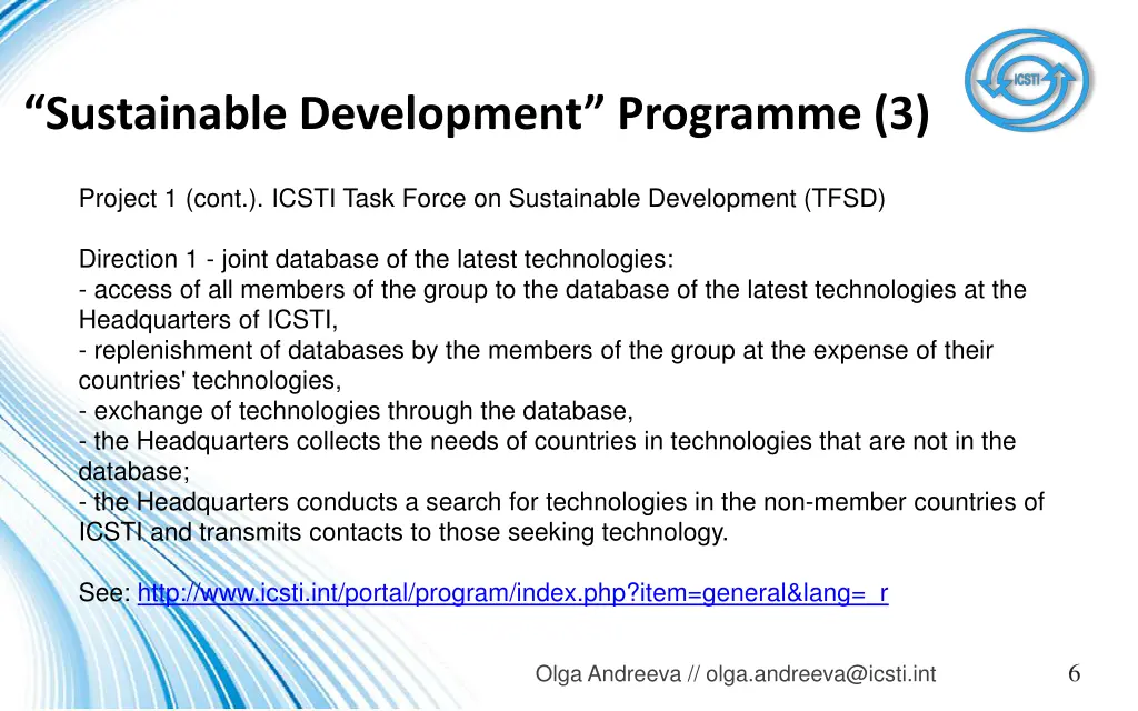 sustainable development programme 3