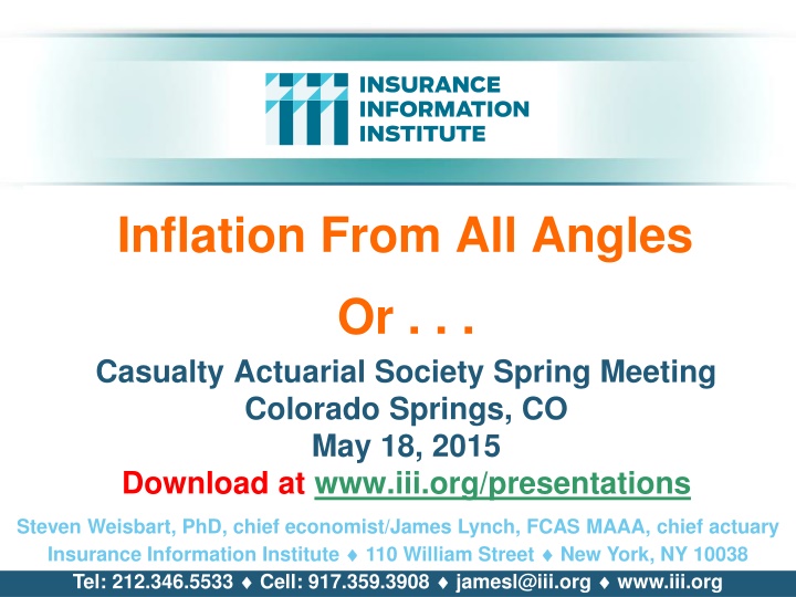a bunch of inflation related stuff we thought