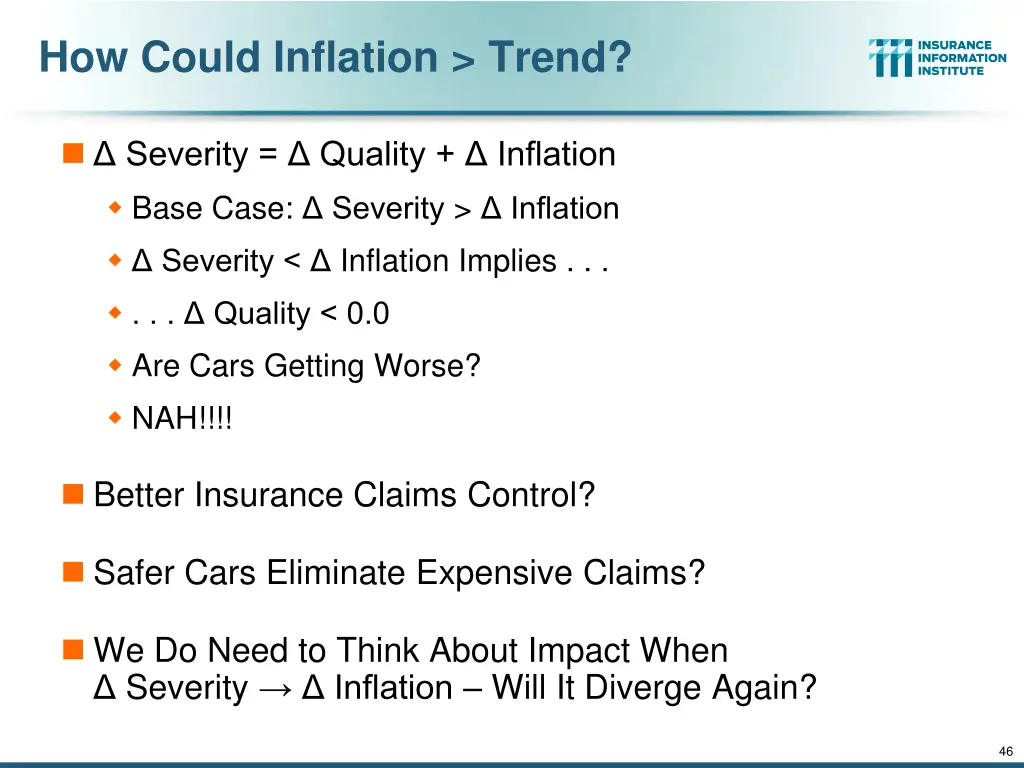 how could inflation trend