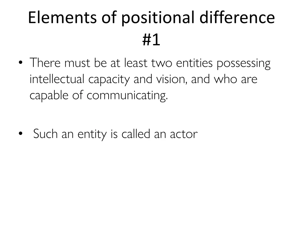 elements of positional difference 1 there must