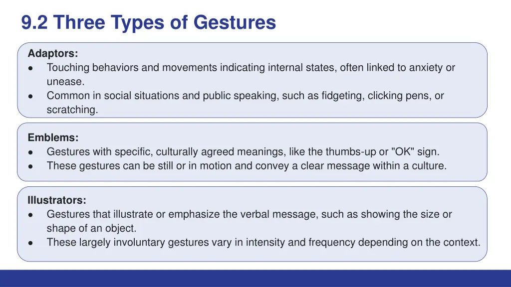 9 2 three types of gestures
