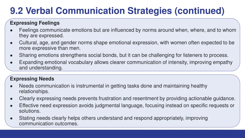 9 2 verbal communication strategies continued