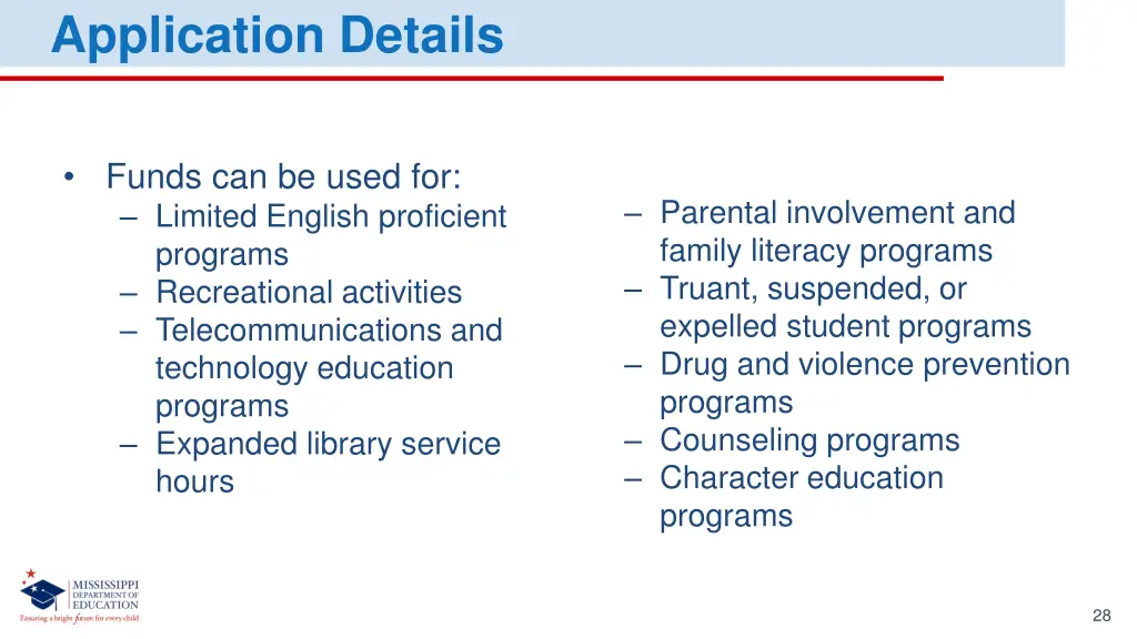 application details 6