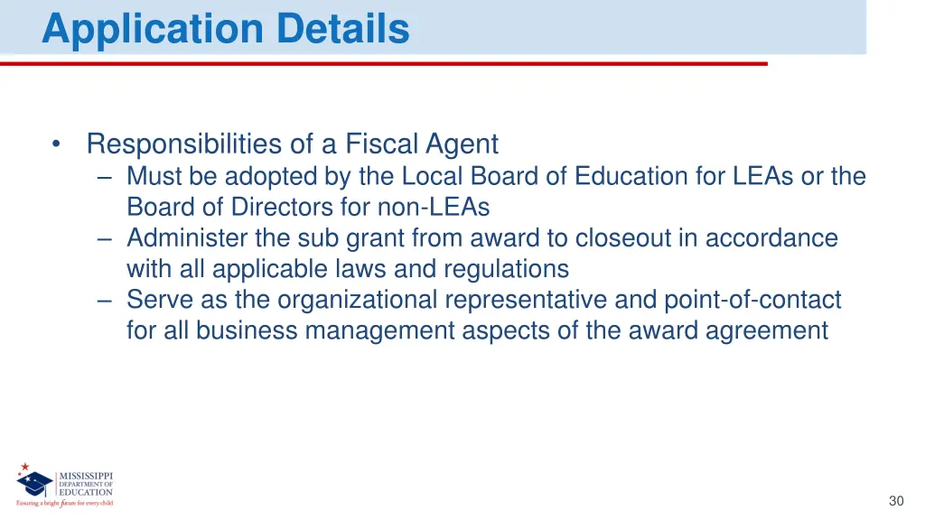 application details 8