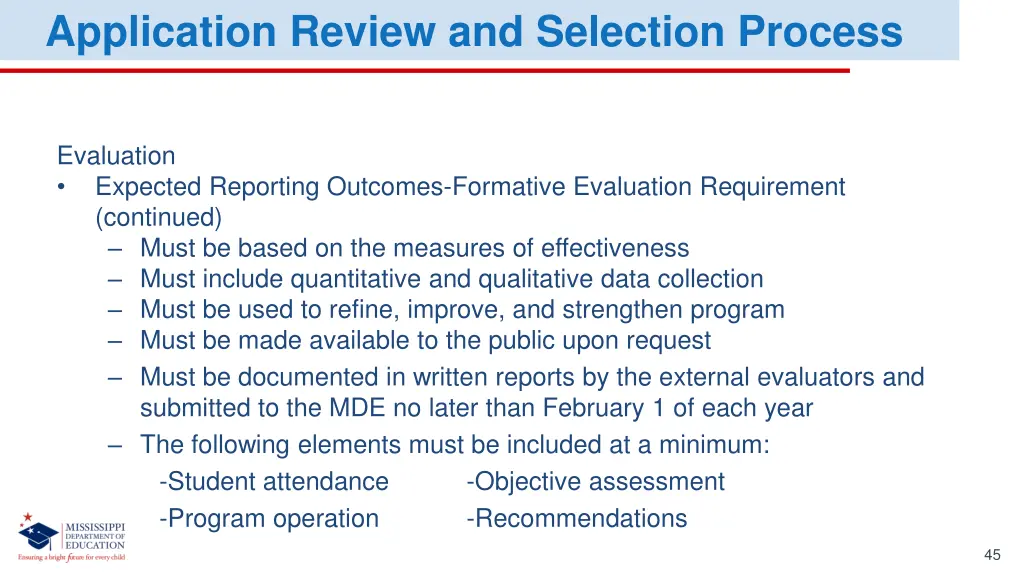 application review and selection process 5