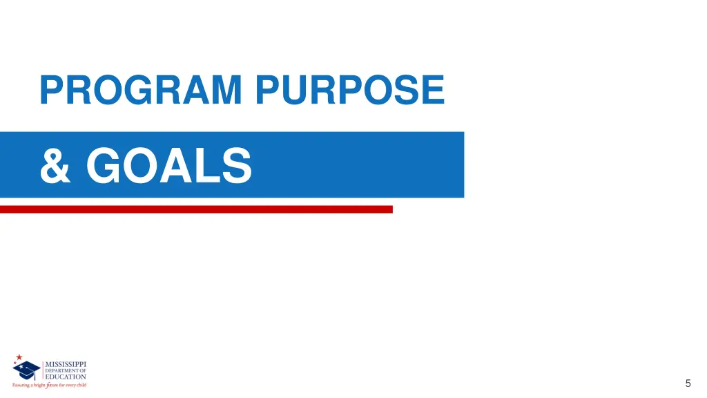 program purpose