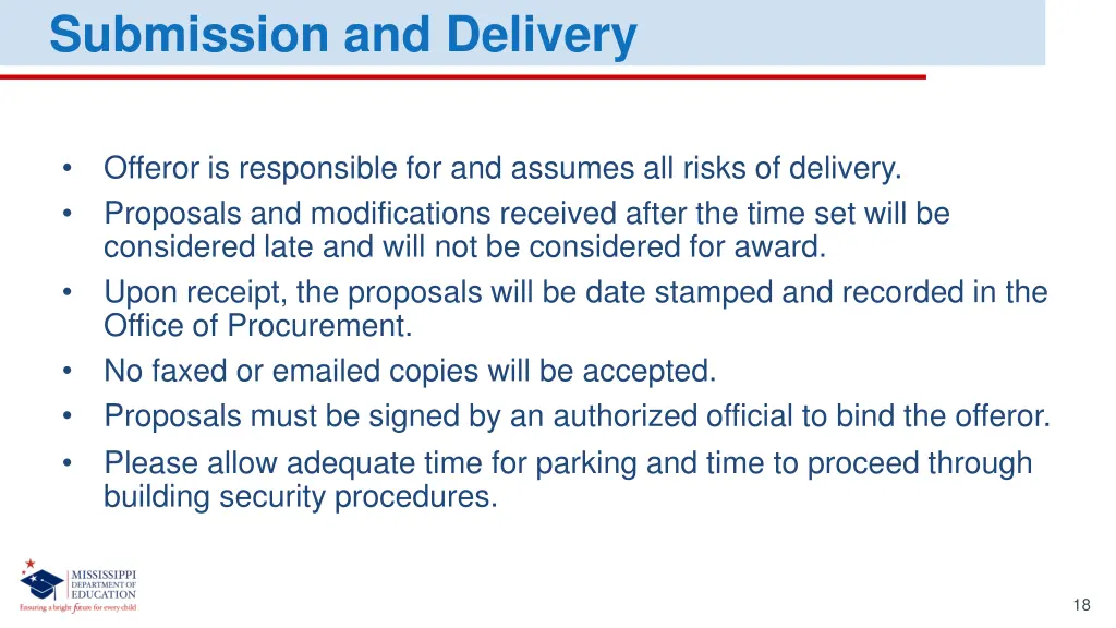 submission and delivery 2