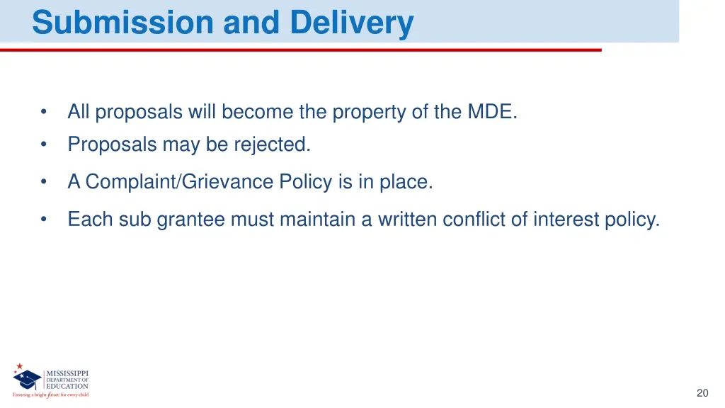 submission and delivery 4