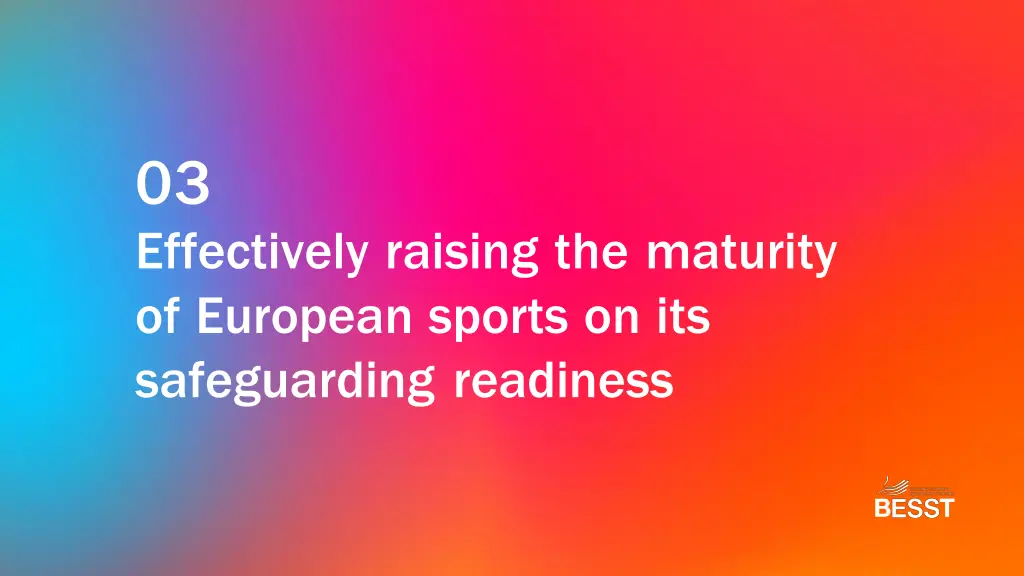 03 effectively raising the maturity of european