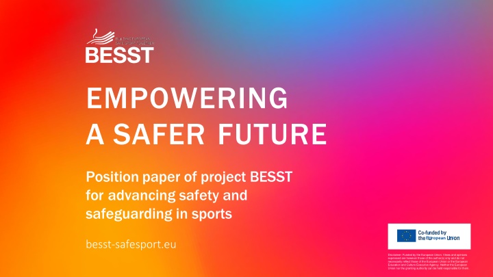 empowering a safer future