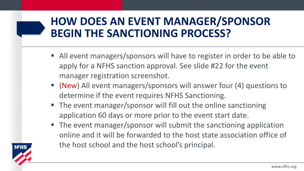 how does an event manager sponsor begin