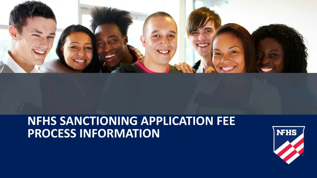 nfhs sanctioning application fee process