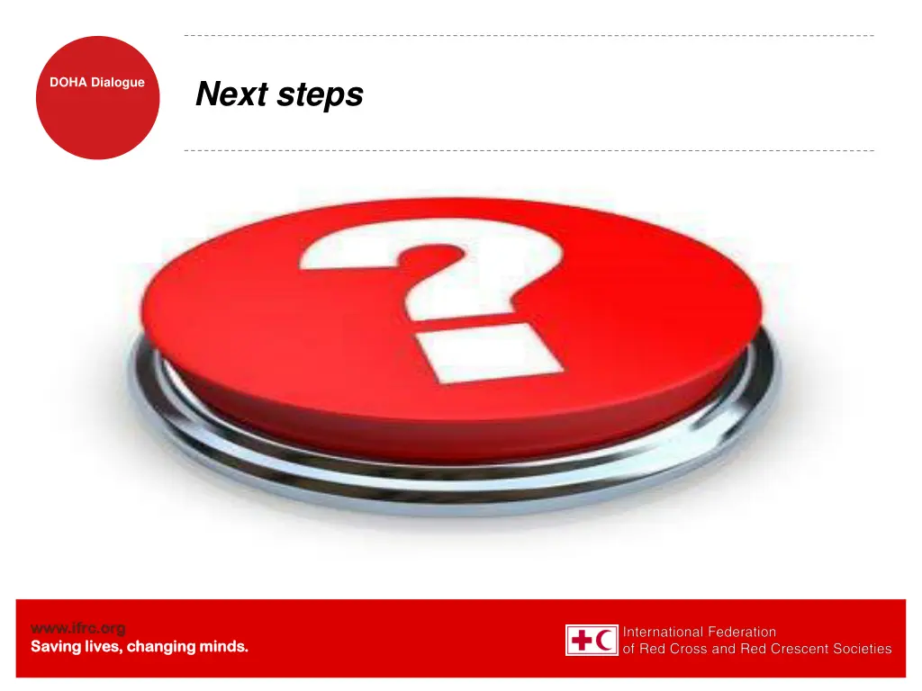 next steps