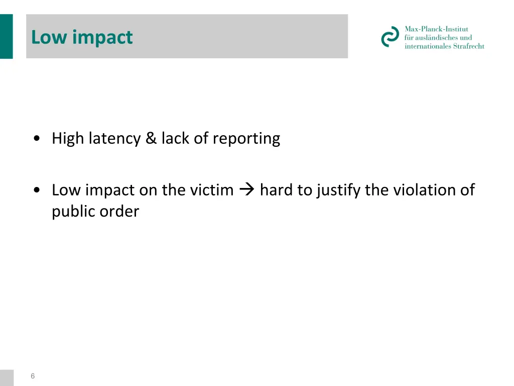 low impact