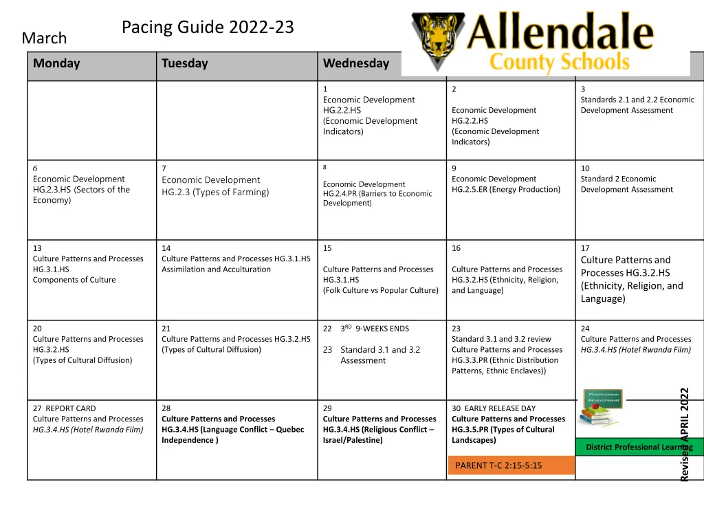 pacing guide 2022 23