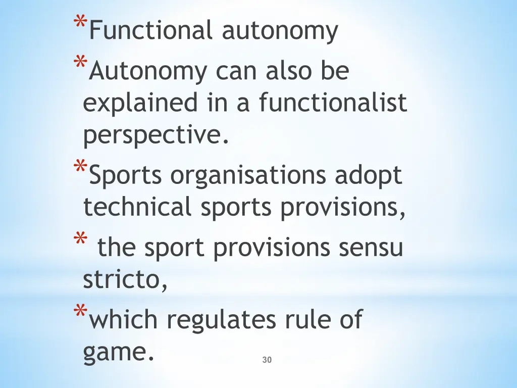 functional autonomy autonomy can also