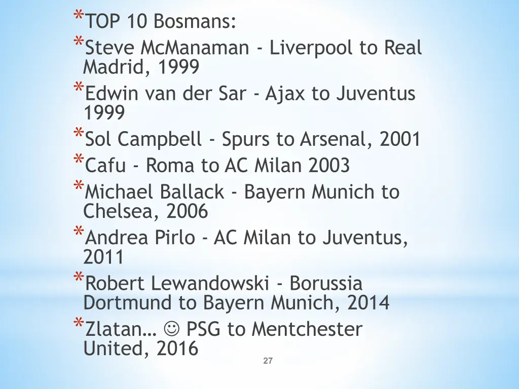 top 10 bosmans steve mcmanaman liverpool to real