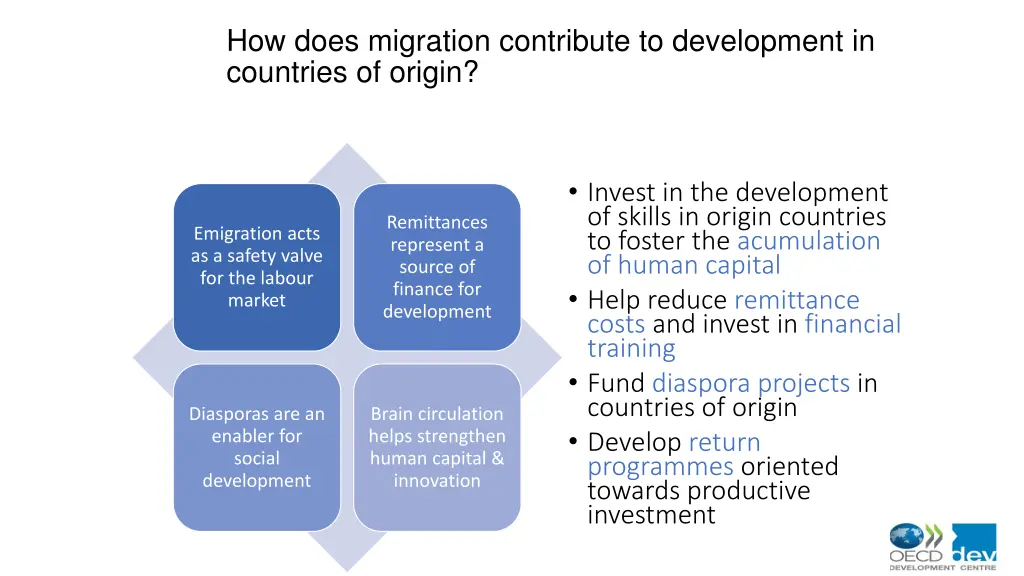 how does migration contribute to development