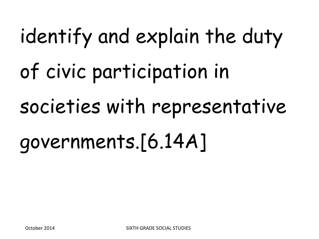 identify and explain the duty of civic