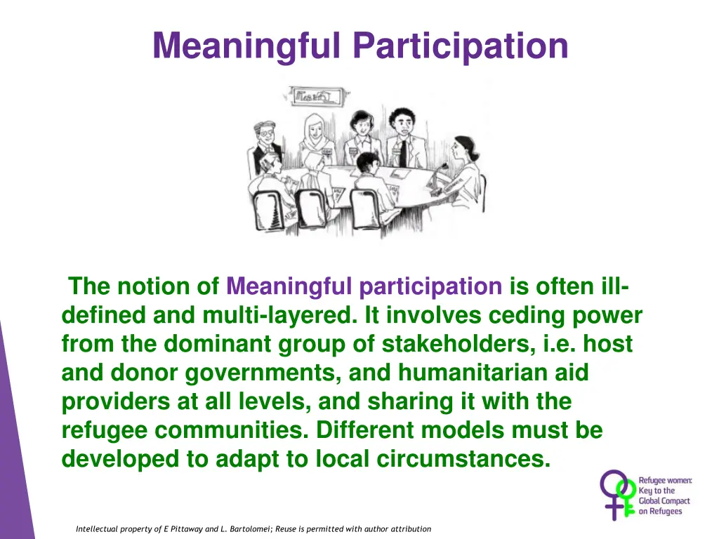 meaningful participation