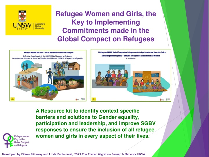 refugee women and girls the key to implementing