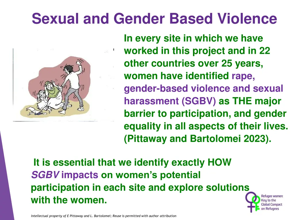 sexual and gender based violence