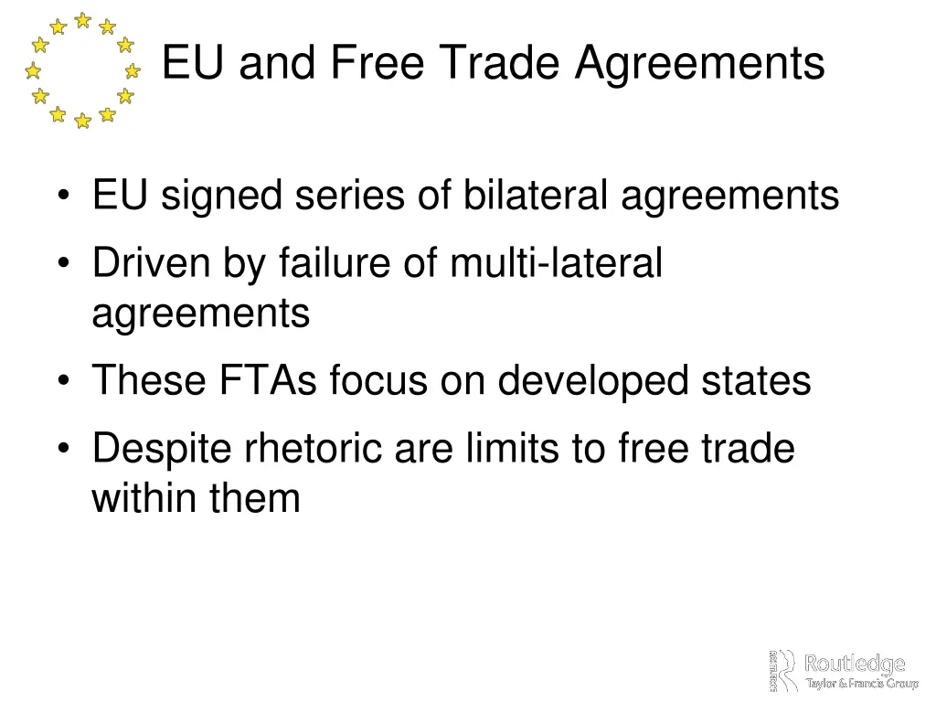 eu and free trade agreements