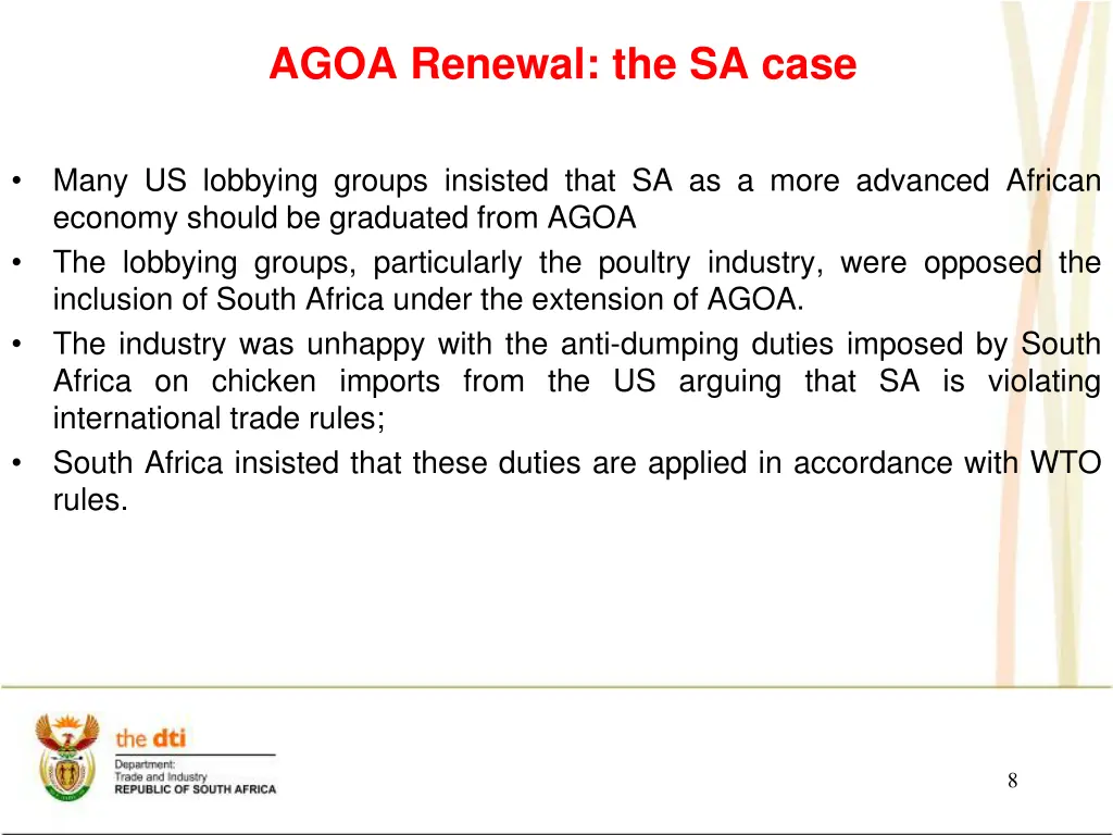 agoa renewal the sa case