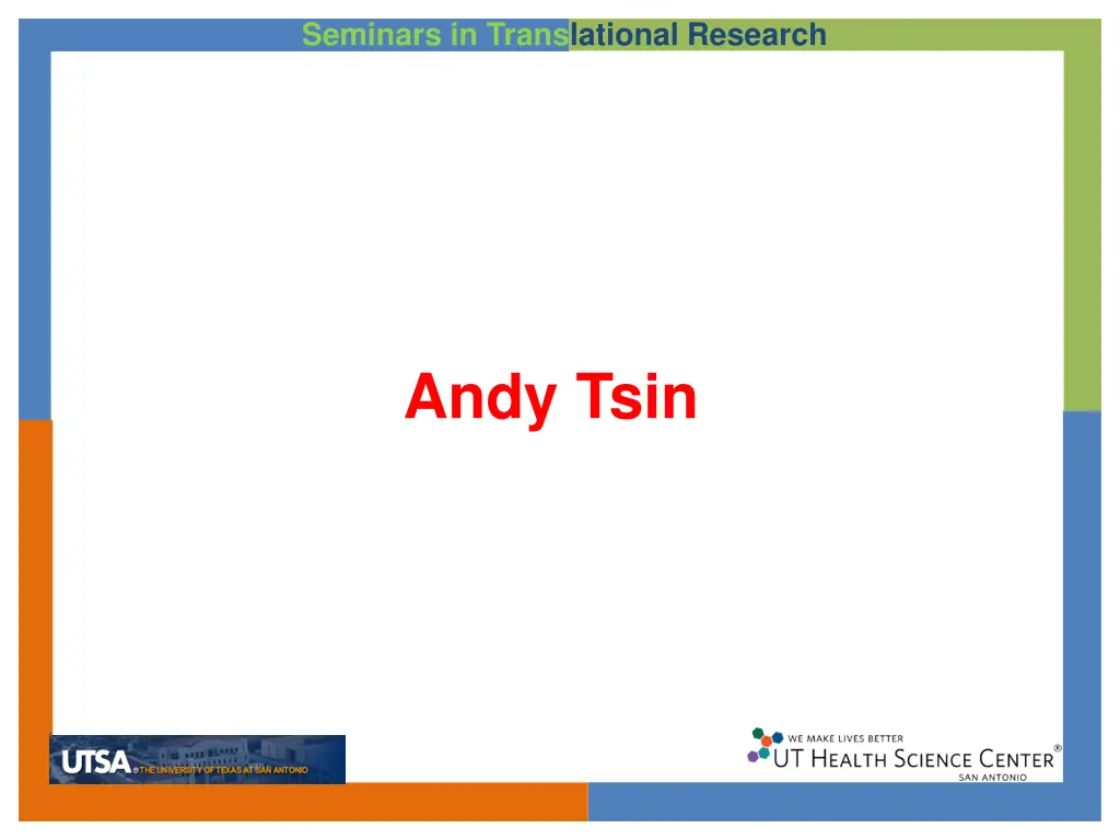 seminars in translational research 13