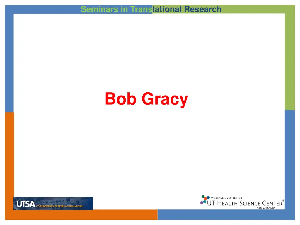 seminars in translational research 4