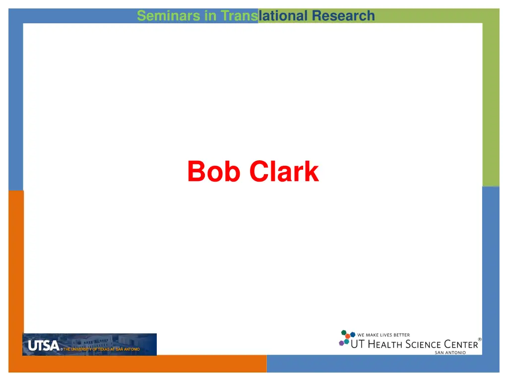 seminars in translational research 8
