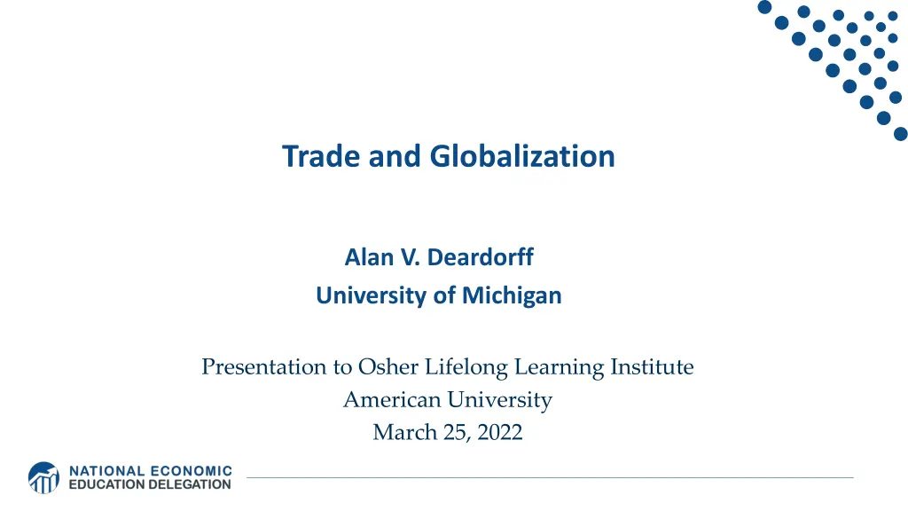 trade and globalization 1