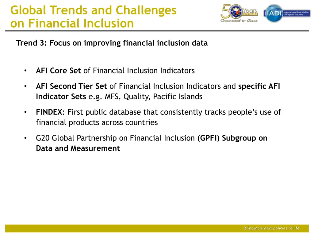 global trends and challenges on financial 4