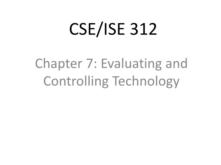 cse ise 312