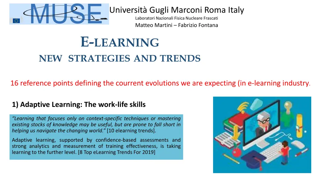 universit gugli marconi roma italy laboratori 11