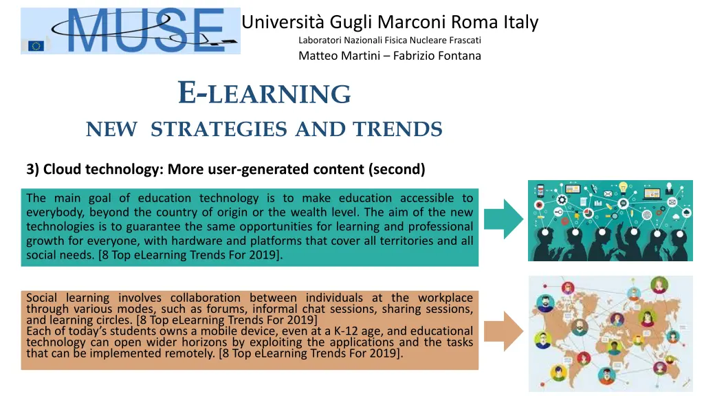 universit gugli marconi roma italy laboratori 14