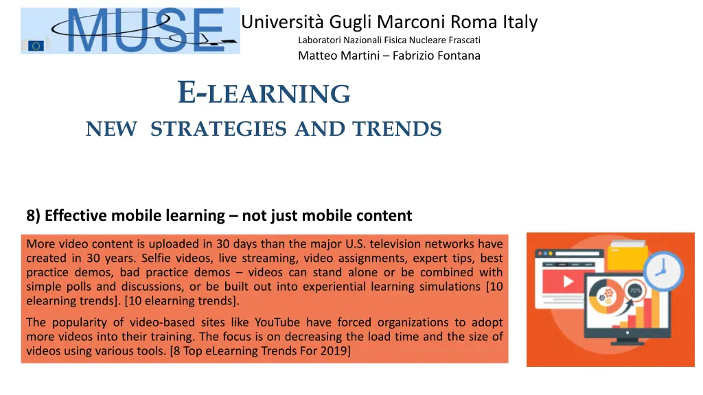 universit gugli marconi roma italy laboratori 19