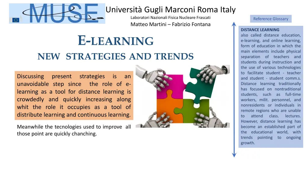 universit gugli marconi roma italy laboratori 2