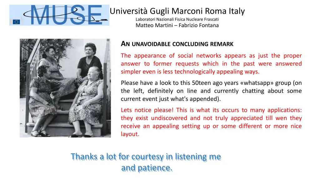 universit gugli marconi roma italy laboratori 26