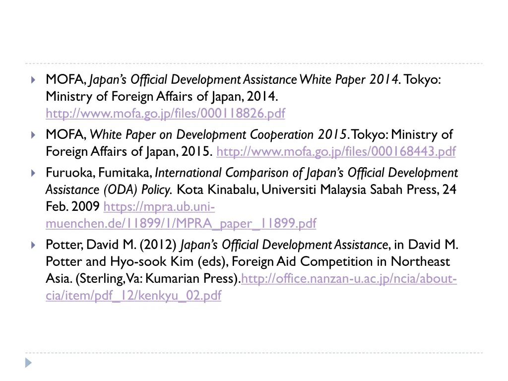 mofa japan s official development assistance