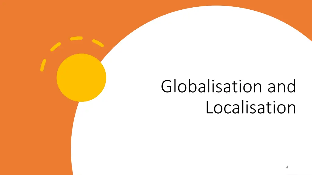 globalisation and localisation