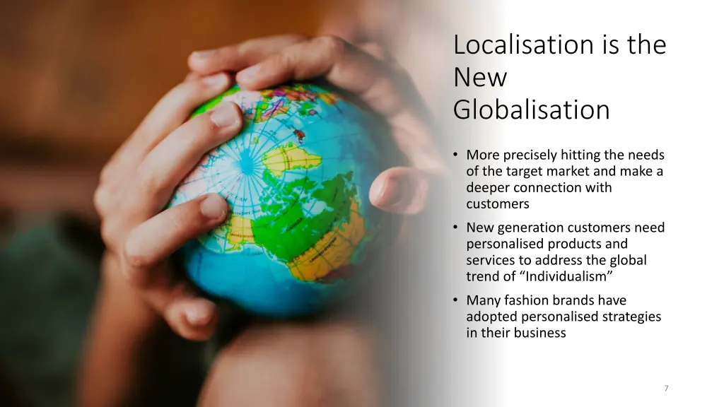 localisation is the new globalisation