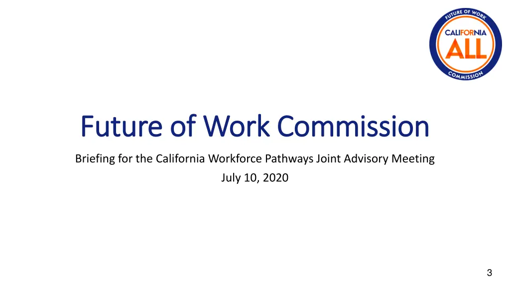 future of work commission future of work