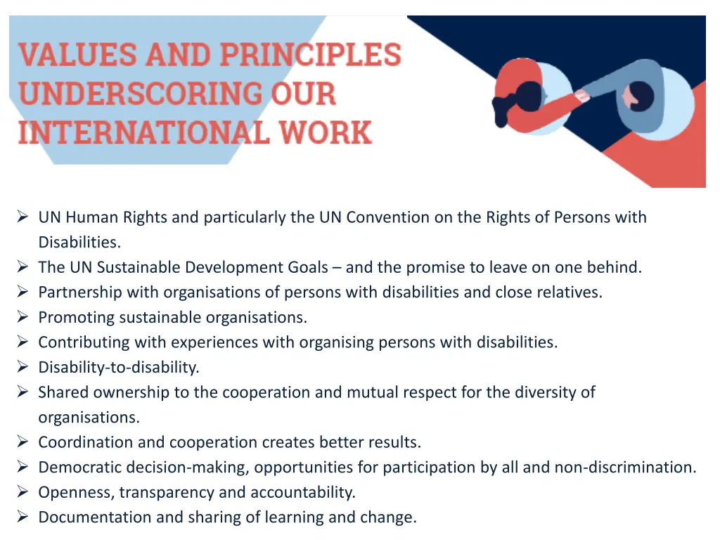 un human rights and particularly