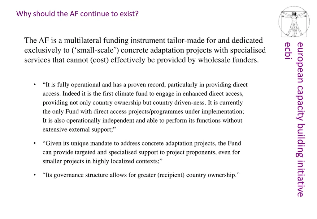 why should the af continue to exist
