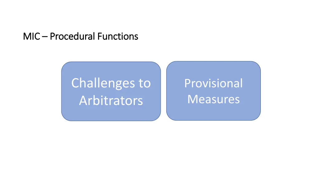 mic mic procedural functions procedural functions