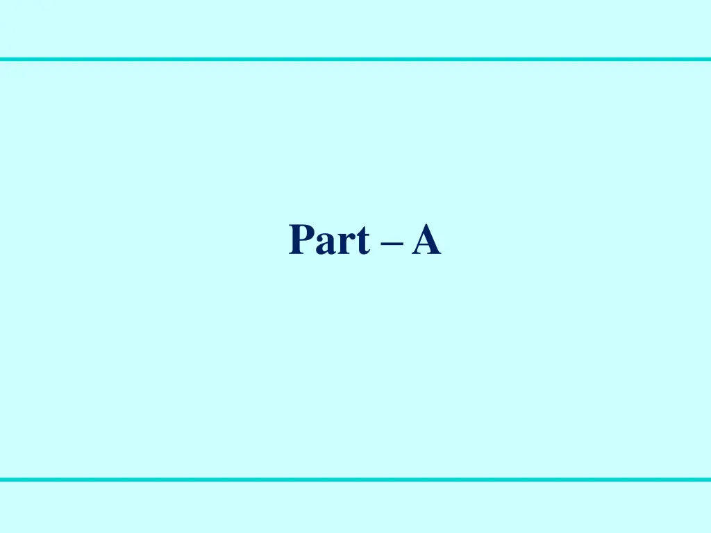 part a