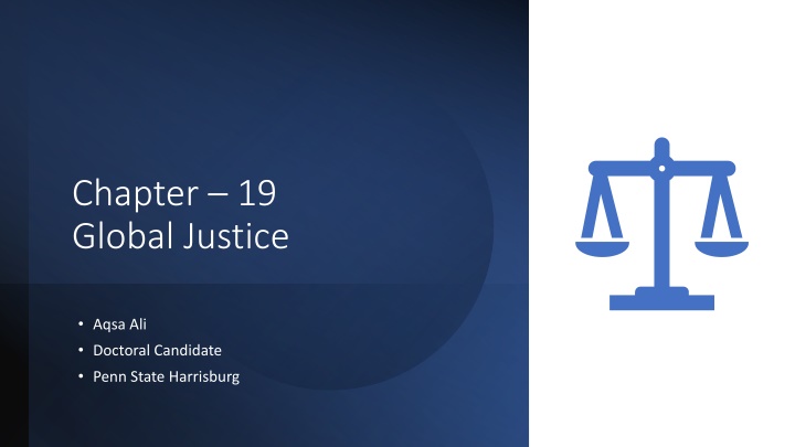 chapter 19 global justice