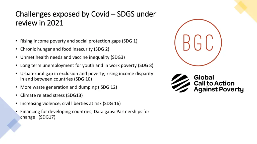 challenges exposed by covid challenges exposed