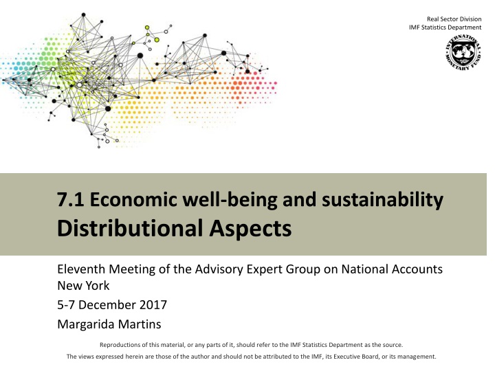 real sector division imf statistics department